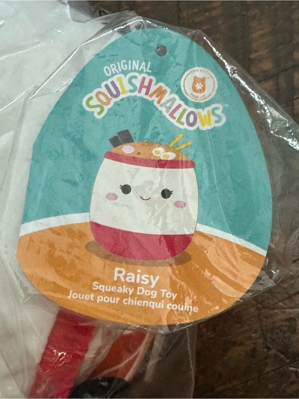 Squishmallow Squeaky Dog Toys (4)